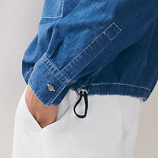 ジップアップカラー・シャツ | Hermès - エルメス-公式サイト