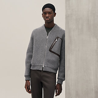 ジップアップ・カーディガン - グリーン - XXS | Hermès