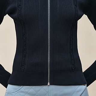 ジップアップ・カーディガン | Hermès - エルメス-公式サイト
