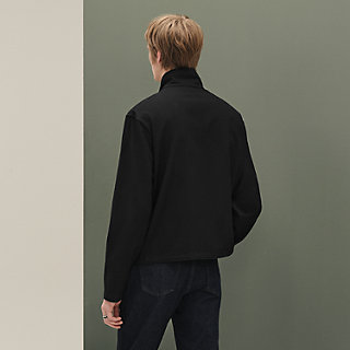 ジップアップ・シャツブルゾン--