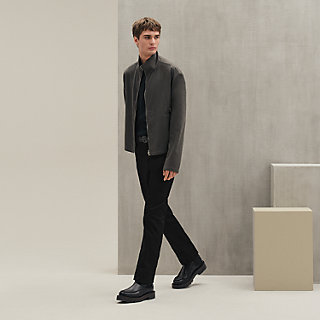 HERMES コーデュロイ ジップアップ シャツ Washed Corduroy Zip Up Shirt | Supreme 24ss