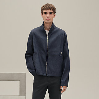 ジップアップ・シャツブルゾン | Hermès - エルメス-公式サイト