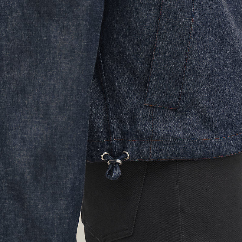 ジップアップ・シャツブルゾン | Hermès - エルメス-公式サイト