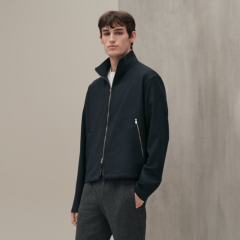ジップアップ・シャツブルゾン | Hermès - エルメス-公式サイト