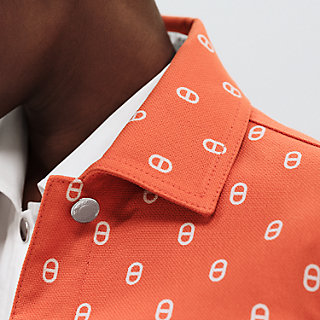 エルメス❤️セリエボタン❤️シルク・デニム❤️ジャケット 25011310.jpg