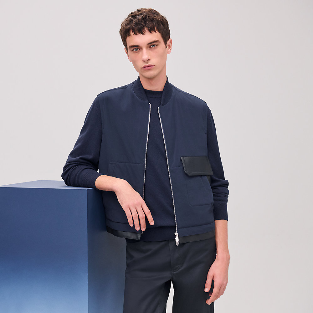 ジレ ポケット レザーシークレットポケット | Hermès - エルメス