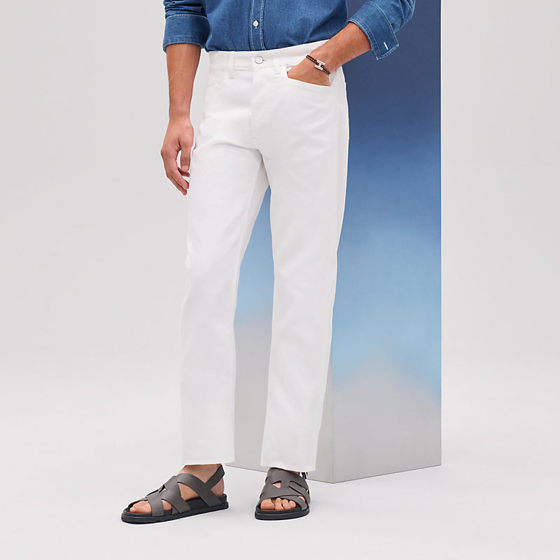 ジーンズ - ホワイト - 40 | Hermès - エルメス-公式サイト