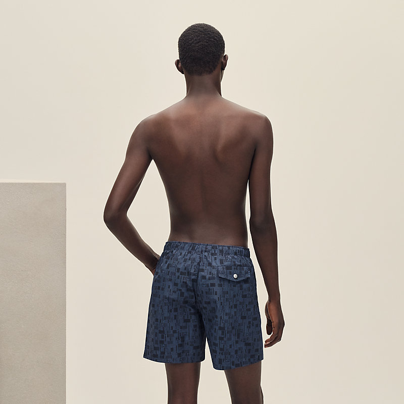 スイムウェア プリントボクサーショーツ 《メタル・オ・カレ