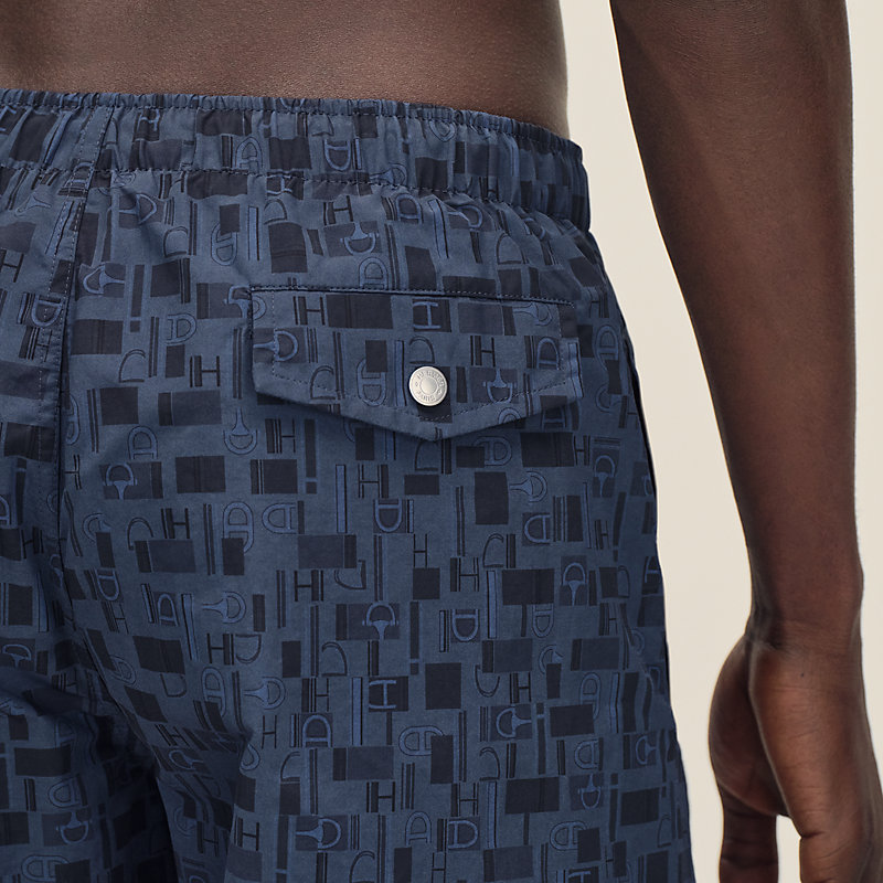 スイムウェア プリントボクサーショーツ 《メタル・オ・カレ