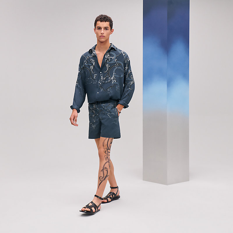 スイムウェア ボクサーショーツ 《帝王学》パティネ | Hermès