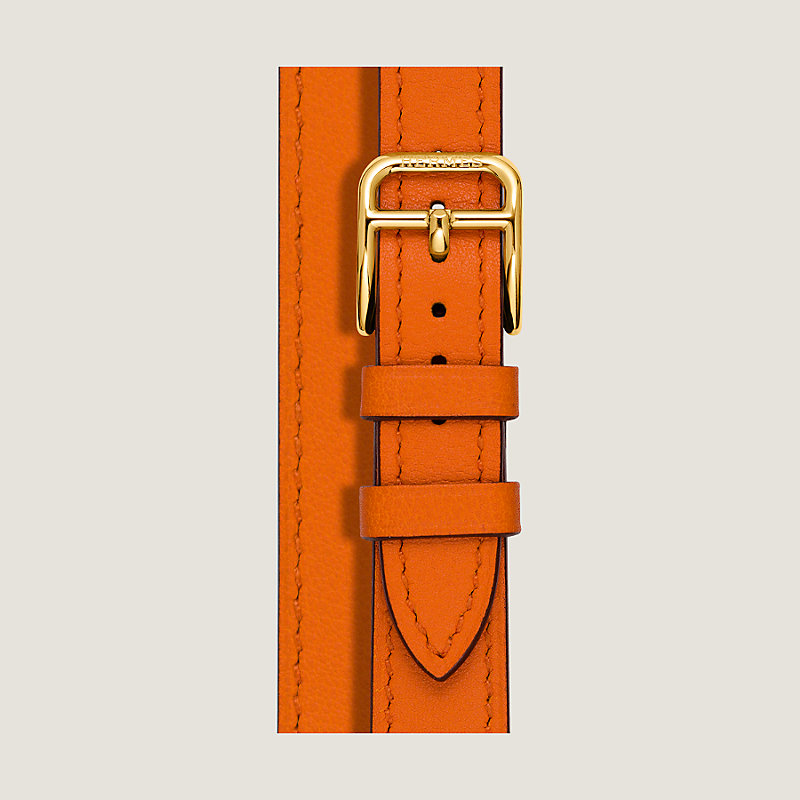 ストラップ 《Hウォッチ》 PM 25 mm ドゥブルトゥール | Hermès