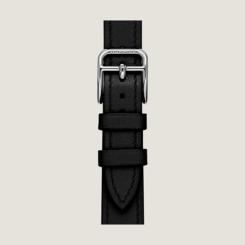 〈未使用〉HERMES ケープコッド　ストラップ　エトゥープ　レザーベルト ストラップ 《ケープコッド》 PM 31 mm ドゥブルトゥール