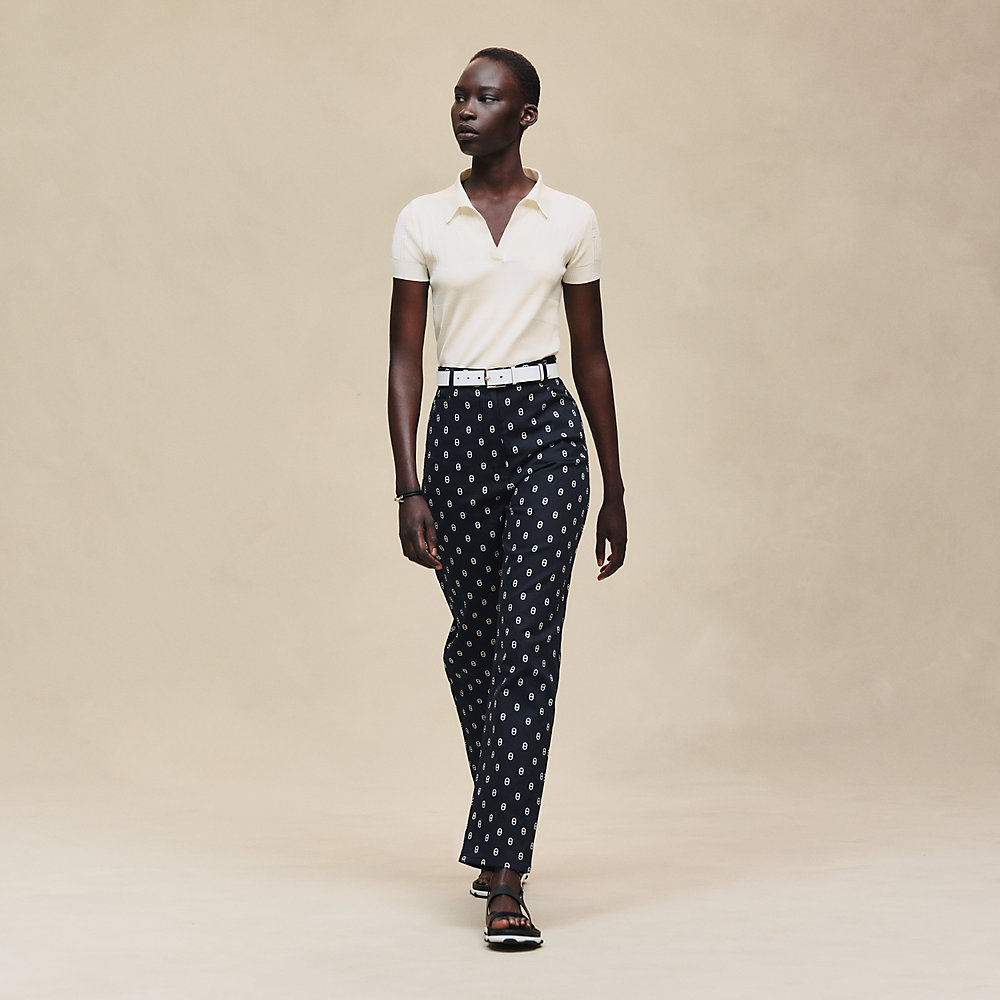 ストレートパンツ-《シェーヌ・