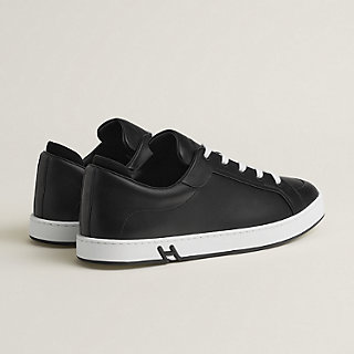 余裕ある男のオフスタイル HERMES スニーカー 白 キッド kid HERMES】おしゃれ カジュアル☆人気白 スニーカー KID キッド