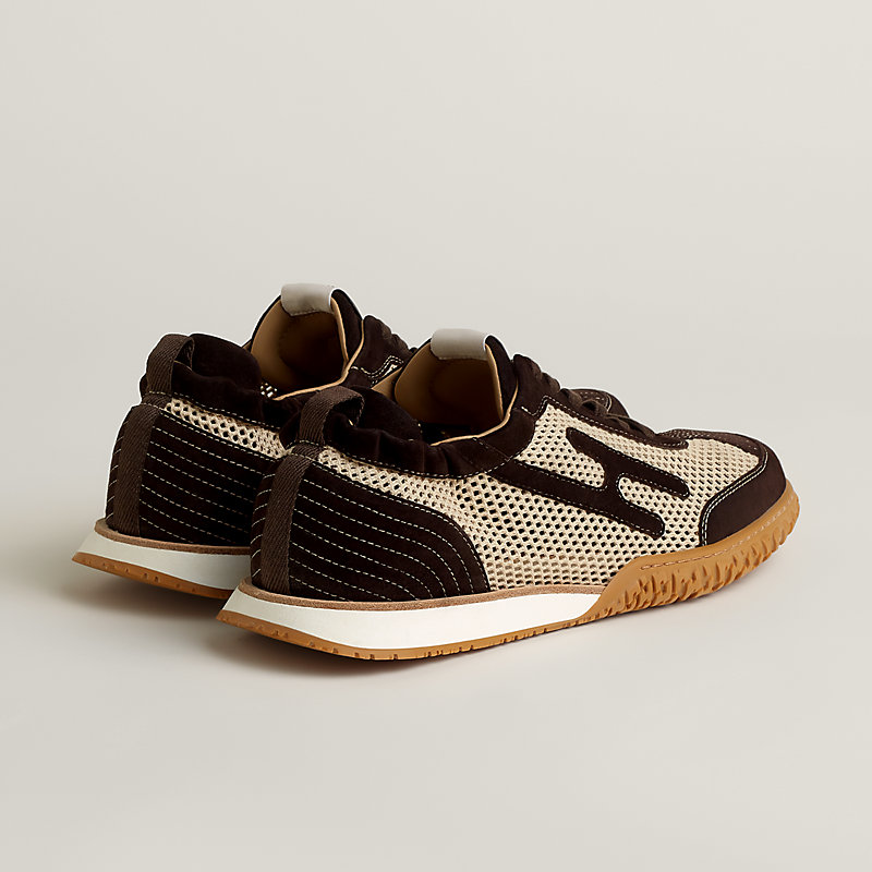 スニーカー 《ジェット》 - ベージュ | Hermès - エルメス-公式サイト