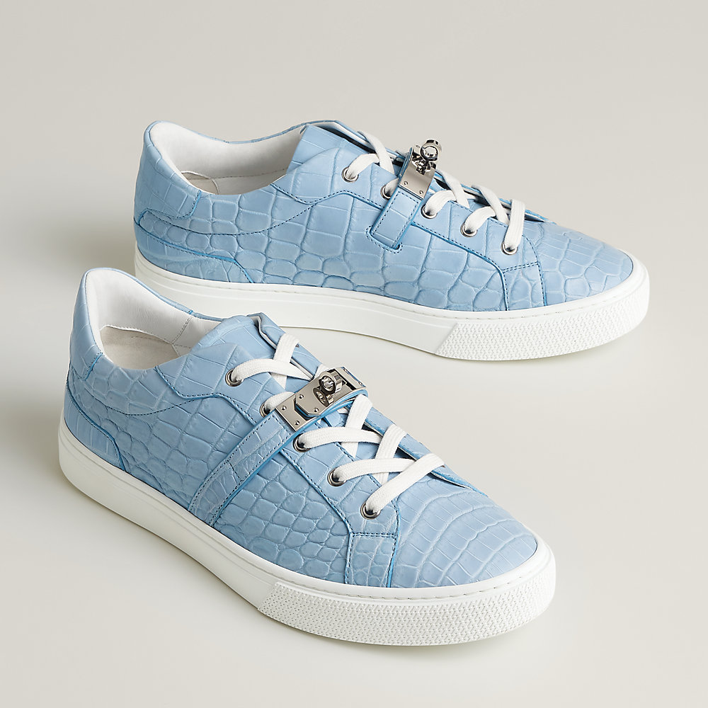 スニーカー 《デイ》 - ブルー | Hermès - エルメス-公式サイト