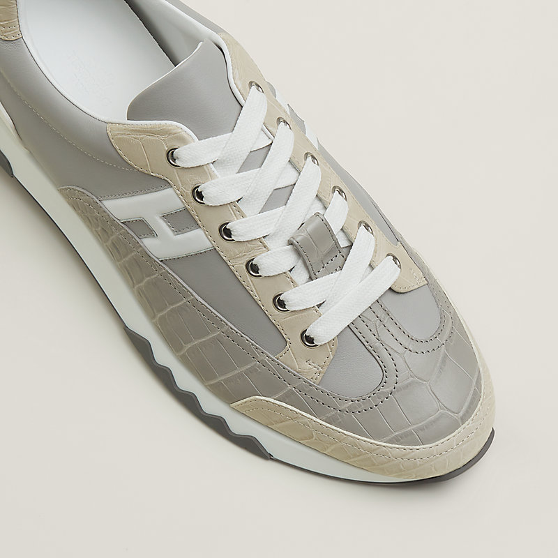 スニーカー 《トライアル》 - グレー | Hermès - エルメス-公式サイト