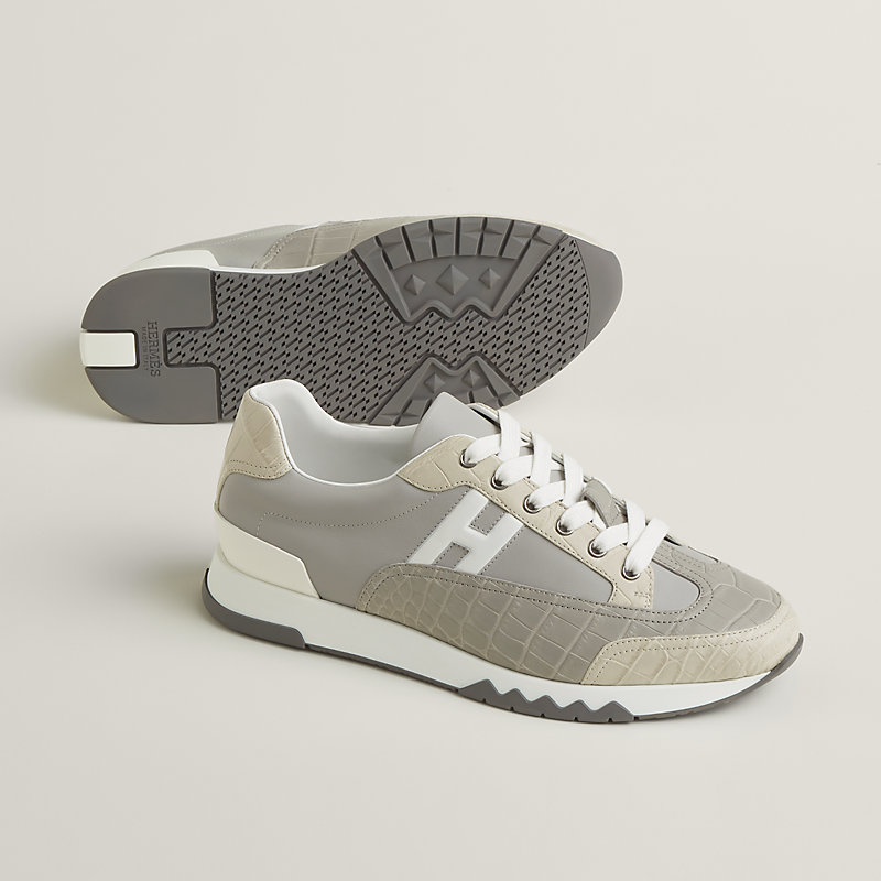 スニーカー 《トライアル》 - グレー | Hermès - エルメス-公式サイト