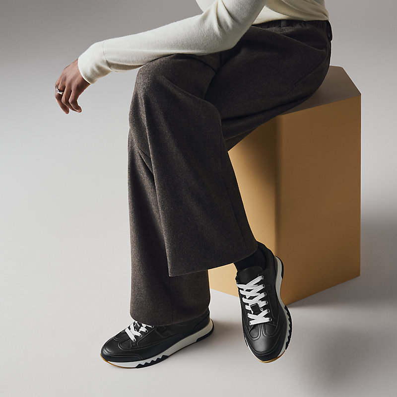 スニーカー 《トレイル》 - ブラック | Hermès - エルメス-公式サイト
