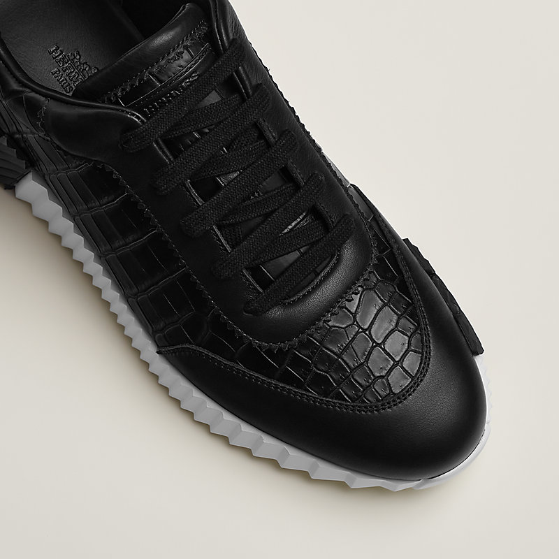 スニーカー 《バウンシング》 - ブラック | Hermès - エルメス-公式サイト