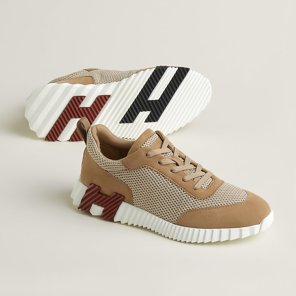 スニーカー 《バウンシング》 - ベージュ | Hermès - エルメス-公式サイト スニーカー 《バウンシング》 - ベージュ | Hermès - エルメス-公式サイト