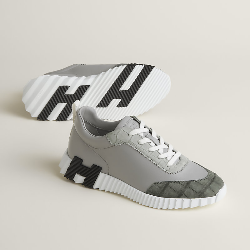 スニーカー 《バウンシング》 - グレー | Hermès - エルメス-公式サイト