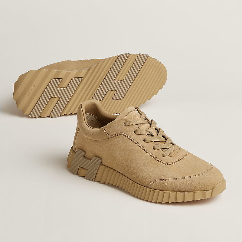 超レア エルメス HERMES バウンシング スニーカー 42 HERMES エルメス スニーカー バウンシング スエード 白黒 (HERMES