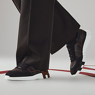 スニーカー 《バウンシング》 - ブラック | Hermès - エルメス-公式サイト