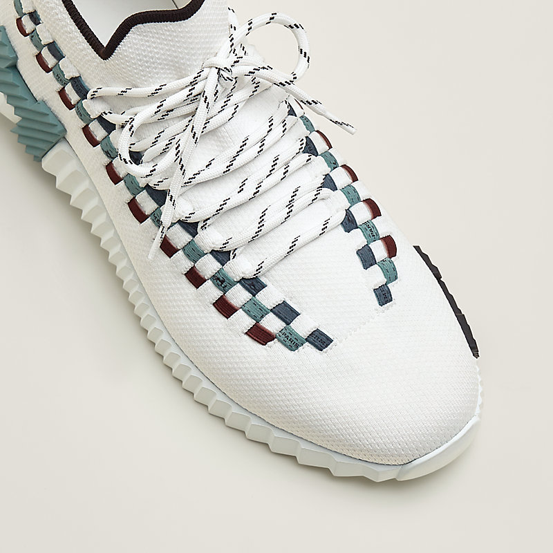 スニーカー 《フレックス》 - ホワイト | Hermès - エルメス-公式サイト スニーカー 《フレックス》 - ホワイト | Hermès - エルメス-公式サイト