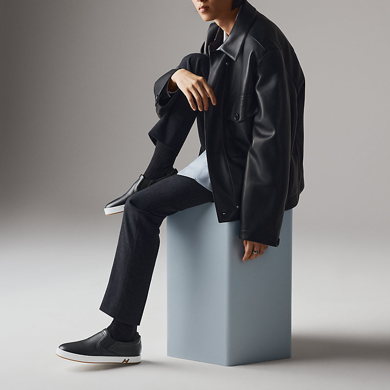 【カジュアルコーデに♪】HERMES★slip-on Lucky スニーカー スニーカー 《ラッキー》 | Hermès - エルメス-公式サイト