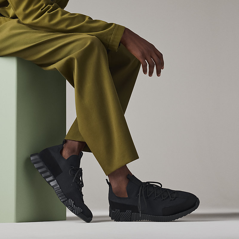 René ブラック　ジレ　38size PRADA(プラダ) ベルクロレザーシューズ 2EG341 ブラック サイズ