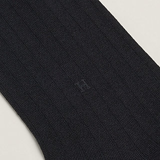 ソックス-h刺繍入り--087675HA01