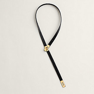 【洗練された美しさ】HERMES タイネックレス ケリー ケリーモチーフ 【HERMES】 Amulettes Kelly ケリーネックレス