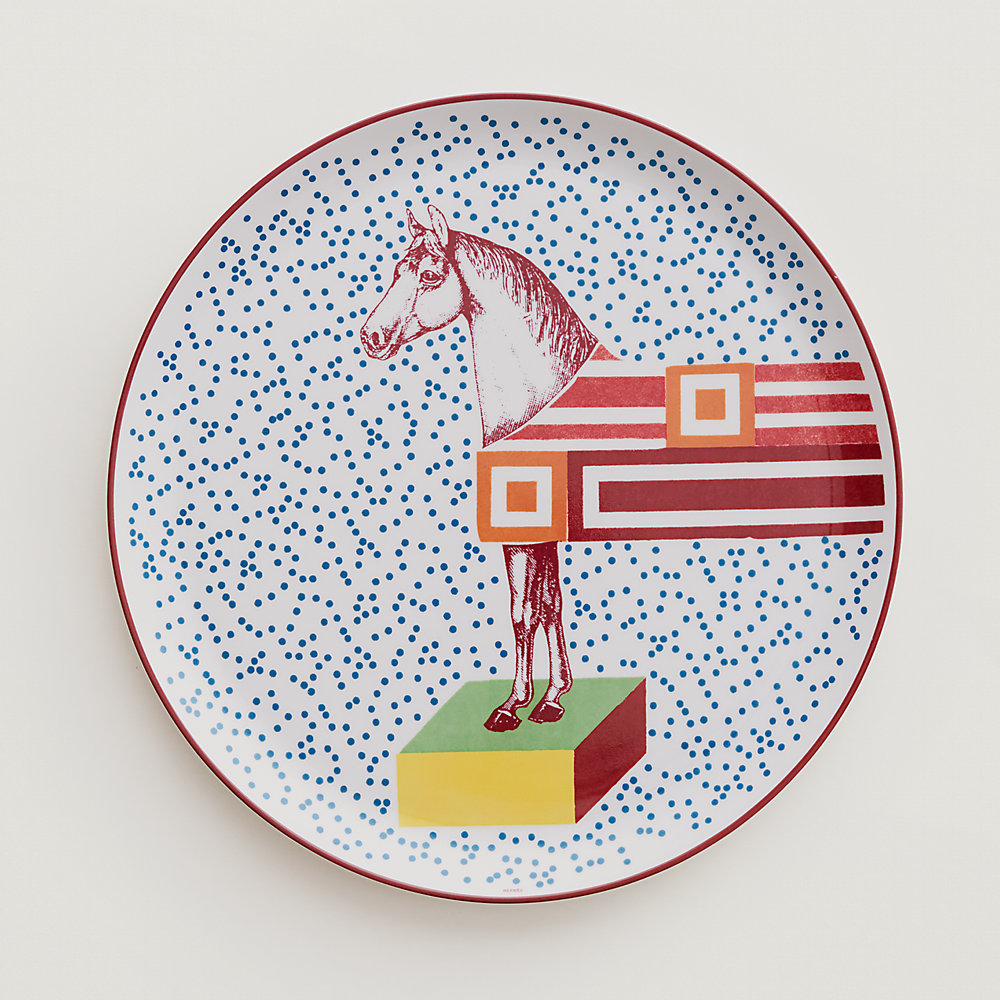 エルメス　タルトプラッタ タルトプラッター 〈エルメス・アン・コントルポワン〉 - グレー