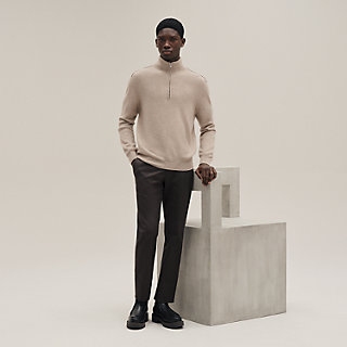 タートルネックニット--