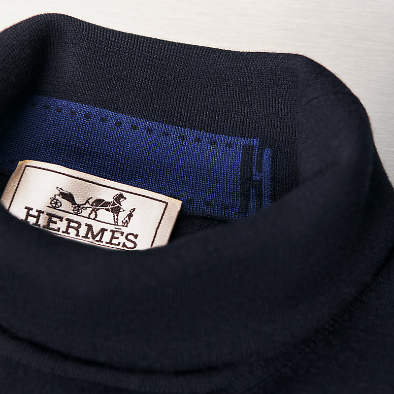 タートルネックニット 《H》ディテール | Hermès - エルメス-公式サイト