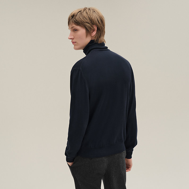 Hermes シルクタートルネックセーター ブルー 楽天市場】HERMES(エルメス) サイズ:S Cashmere Flower Zip Turtleneck