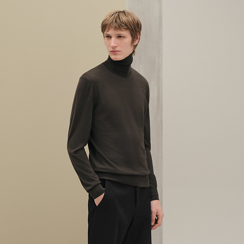 タートルネックニット 《Hエトリヴィエール》 - ベージュ - XXL