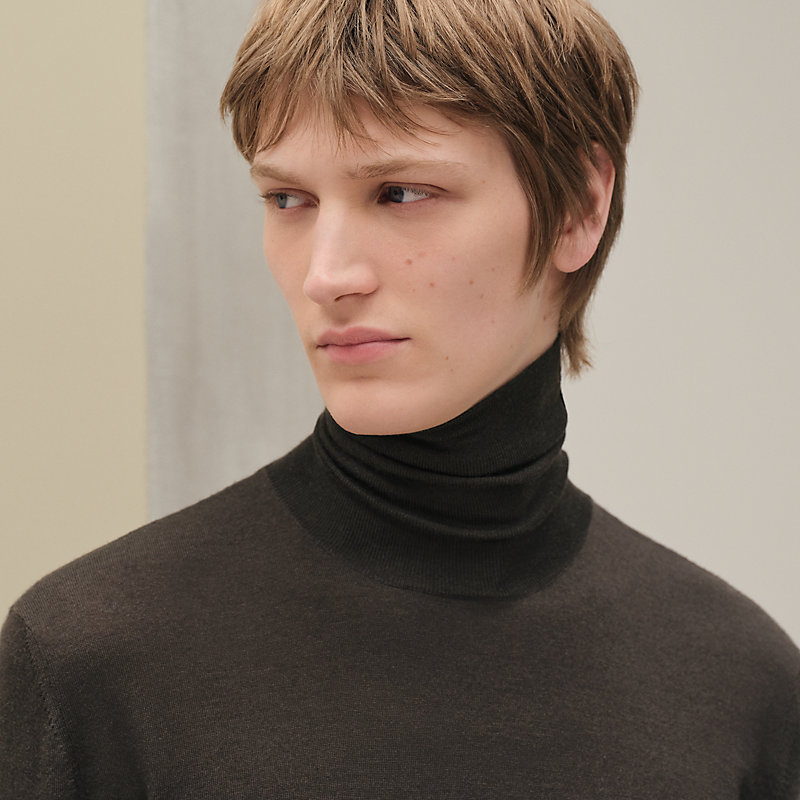 タートルネックニット 《Hエトリヴィエール》 - ベージュ - XXL