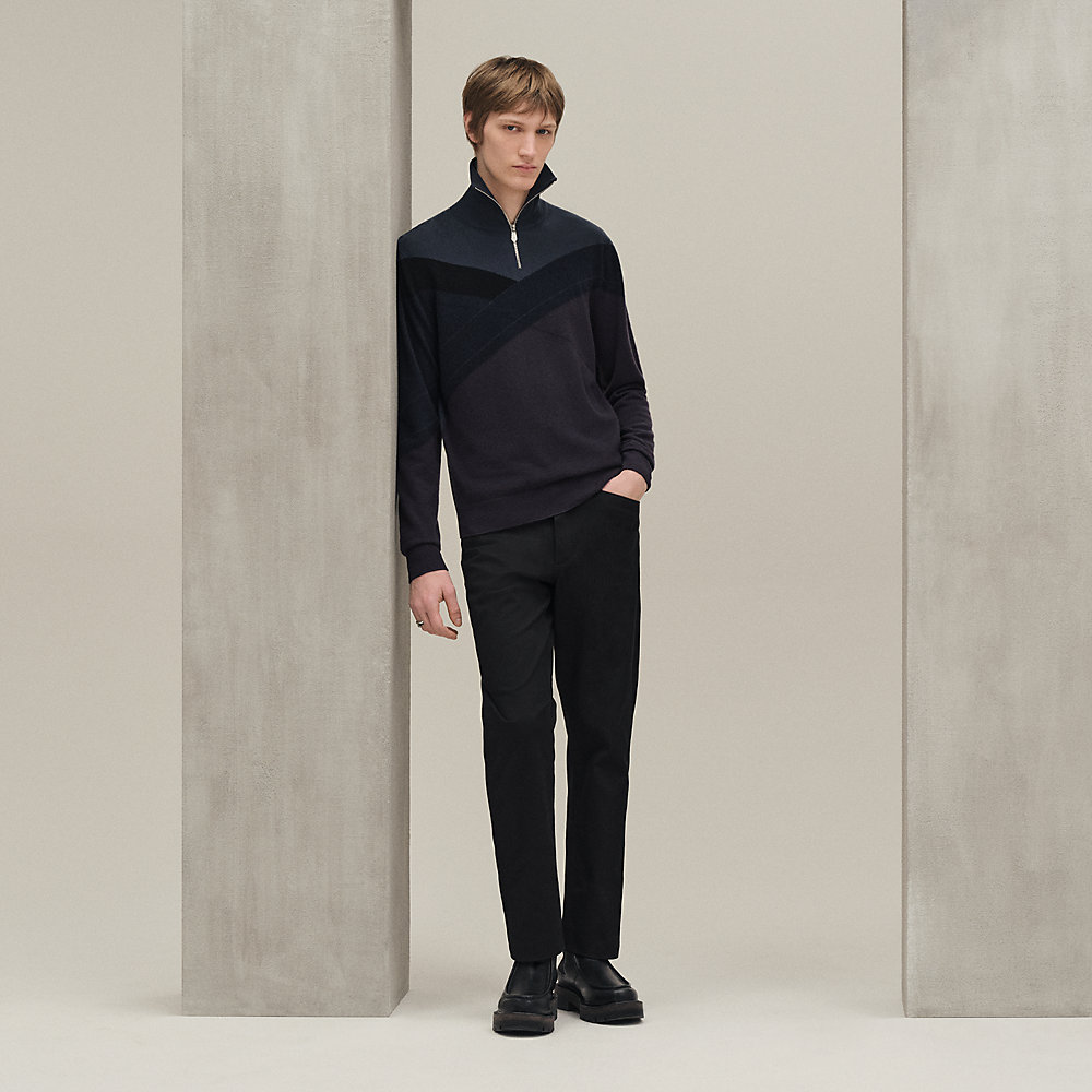 タートルネックニット 《カザック》 - グレー - XXL | Hermès