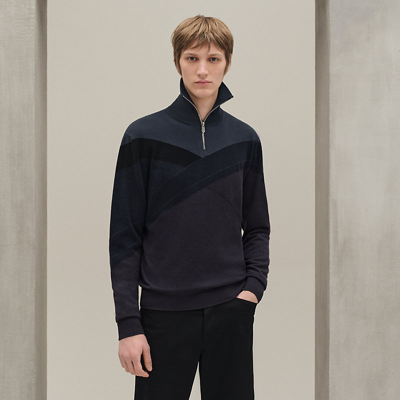 タートルネックニット-《