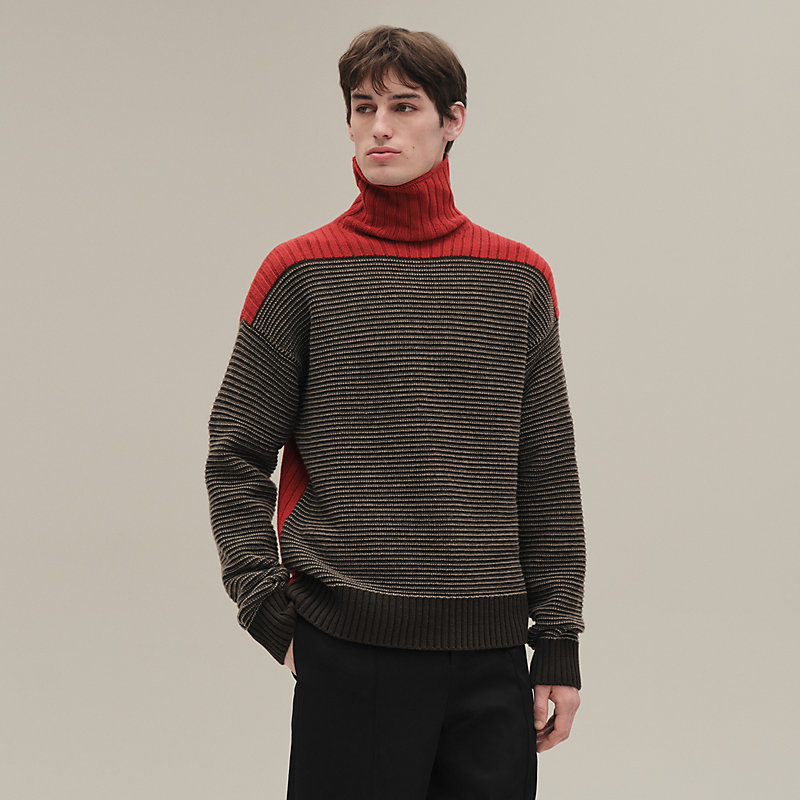 【新品未使用 希少品】エルメス ハイネックニット ネオパリジェンヌ トップスS 新品未使用 希少品】エルメス ハイネックニット ネオパリジェンヌ