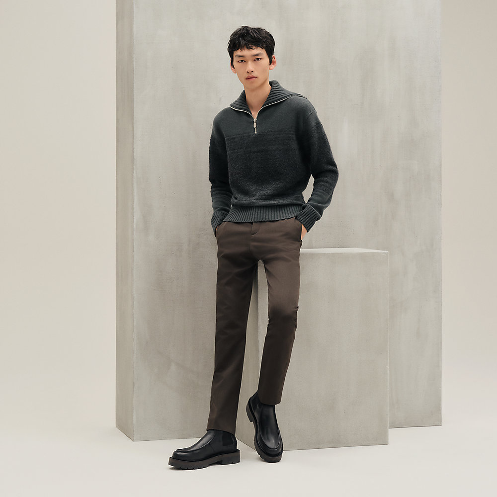 タートルネックニット-《