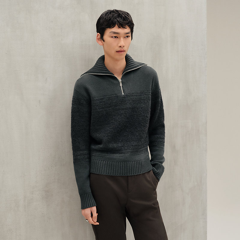 タートルネックニット-《