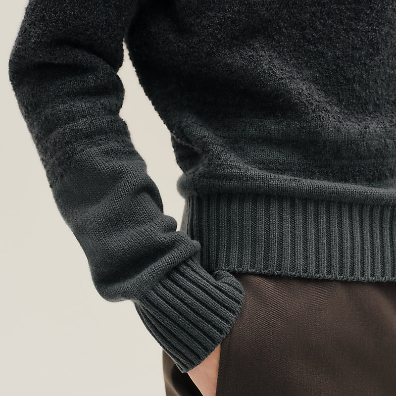 タートルネックニット 《ブックレット・オンブレ》 - グレー - 3XL