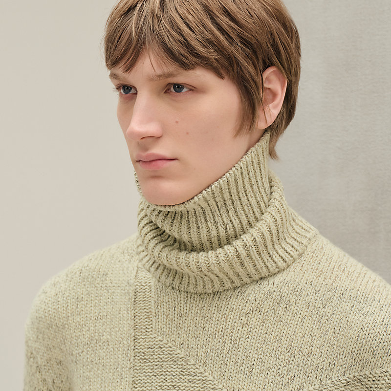 タートルネックニット 《マキシ・カザック》 - ブルー - XS | Hermès