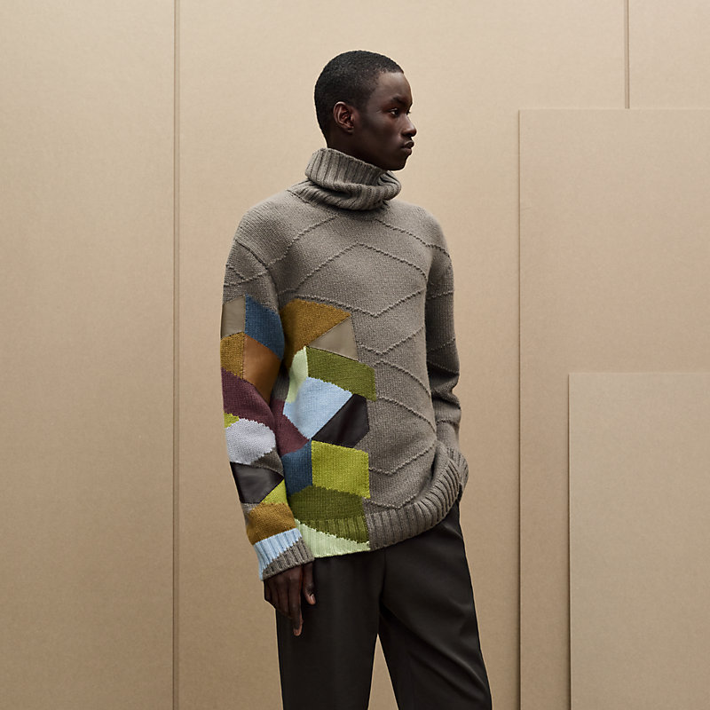 タートルネックニット ニューミックス＆パッチ | Hermès - エルメス