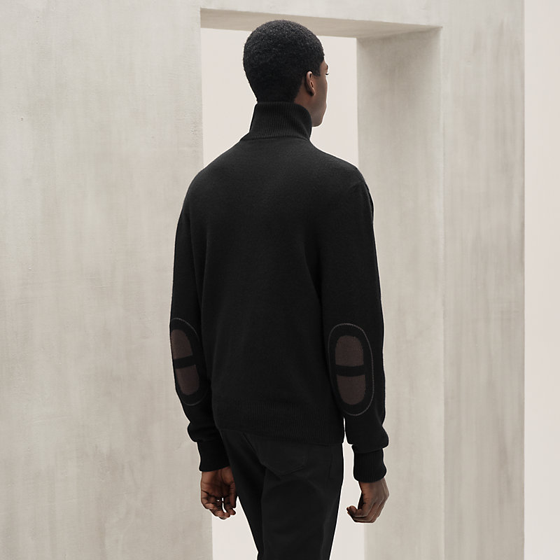 HERMÈS ベージュ タートルネック カシミヤブレンド タートルネックセーター - ベージュ - レディース