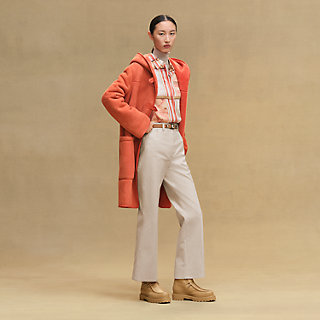 ダッフルコート - オレンジ | Hermès - エルメス-公式サイト