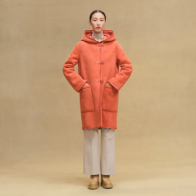 ダッフルコート - オレンジ | Hermès - エルメス-公式サイト